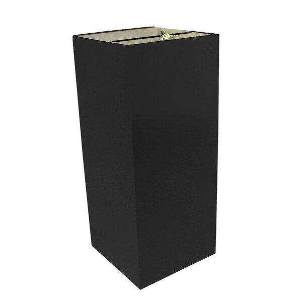 Witt Industries 36 gal Square Charcoal, Metal - 36MSR-CB