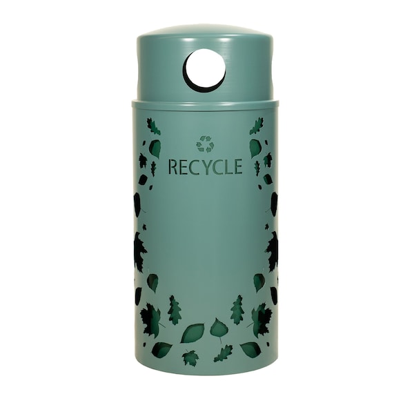 Ex-Cell Kaiser 33-Gal. Nature Series Leaves Recycle unit - Steel, Malachite - NS33-LV R MAL