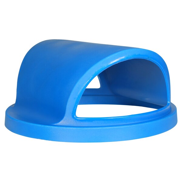Ex-Cell Kaiser Replacement Dome Top Pass Through - Plastic, Recycle Blue - RC-55 LID TND RBL PL