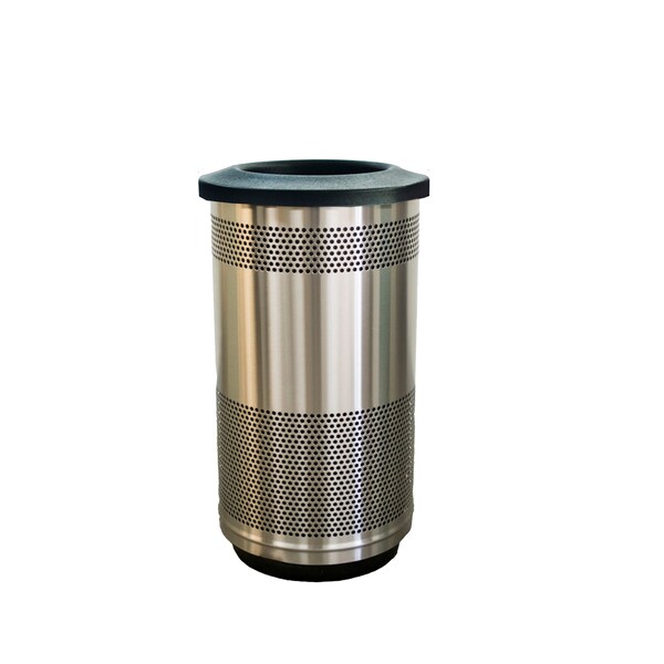 Witt Industries 35 gal Round Stainless Steel, Stainless Steel - SC35P-01-SS-FT