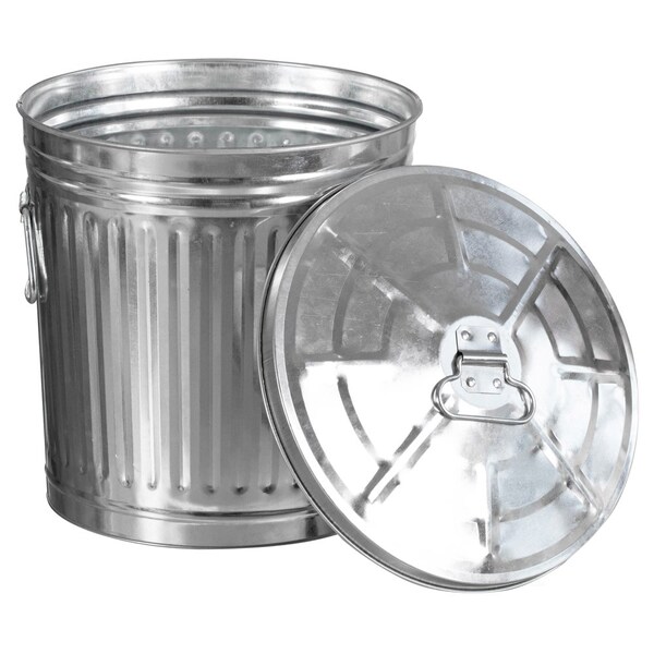 Gardenised 7 Gallons Garden Essentials, Silver, Galvanized Steel - QI004750
