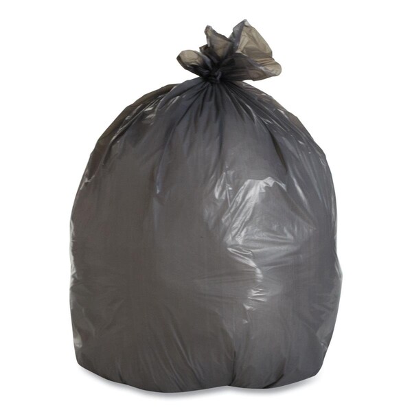 Pinpoint 56 gal Linear Low Density 1.3 Mil Can Liner, Gray - 43 x 47 in. - PI3194202