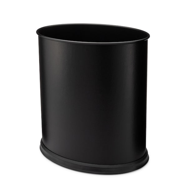Registry Black Oval Wastebasket, 10 Qt. - GPX-106B22