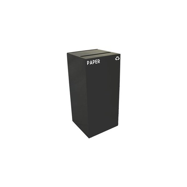 Witt Industries 32 gal Square Charcoal, Metal - 32GC02-CB