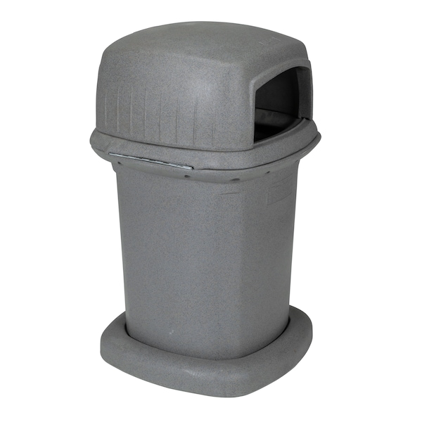 Toter 45 Gal. Park Trash Can with Lid - 840GK