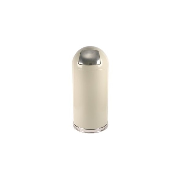 Witt Industries 15 gal Round Almond, Metal - 15DTAL
