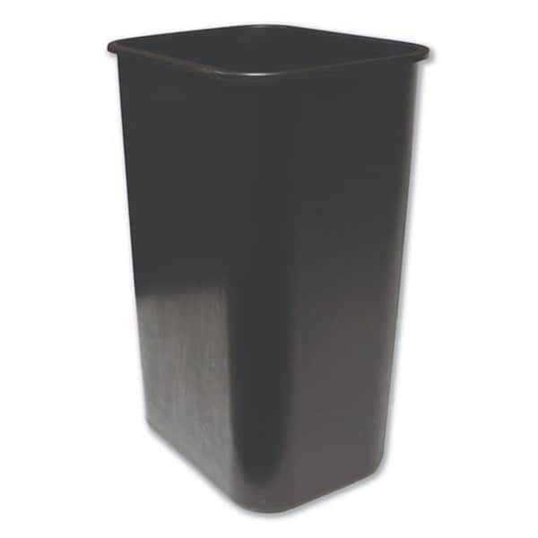 Light House Beauty IMP 41 qt. Plastic Soft-Sided Wastebasket, Black - LI2659716