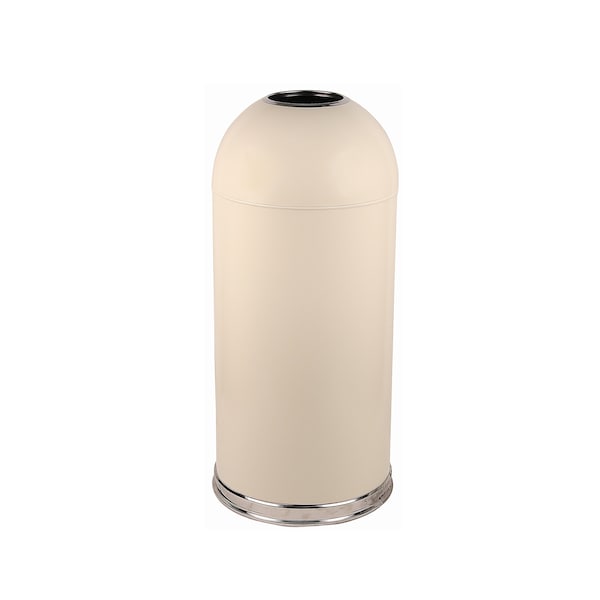 Witt Industries 15 gal Round Almond, Metal - 415DTAL