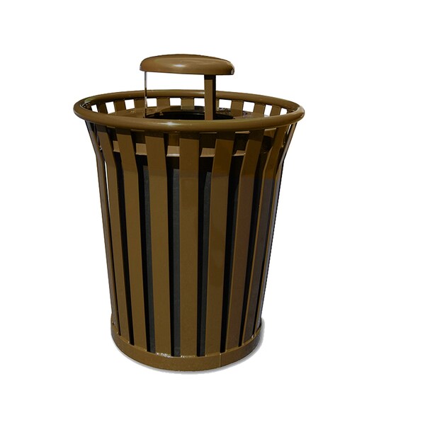 Witt Industries 36 gal Round Brown, Metal - WC3600-RC-BN