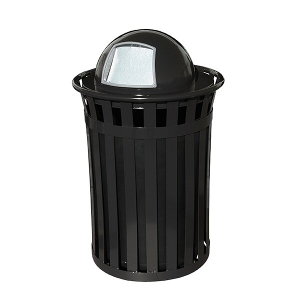 Witt Industries 50 gal Round Black, Metal - M5001-DT-BK
