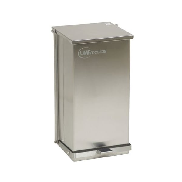 Umf Medical 48-Quart Stainless Steel Waste Receptacle - SS1475
