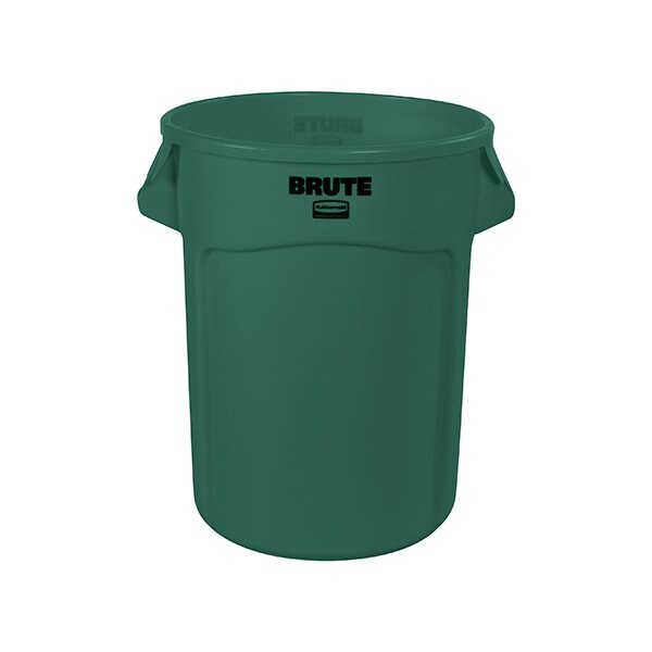 Rubbermaid Rubbermaid Brute Trash Can - 32 Gallon, Green - BUY00029905