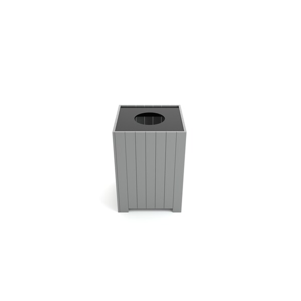 Frog Furnishings 32 gal Square Trash Can - PB 32SGRA