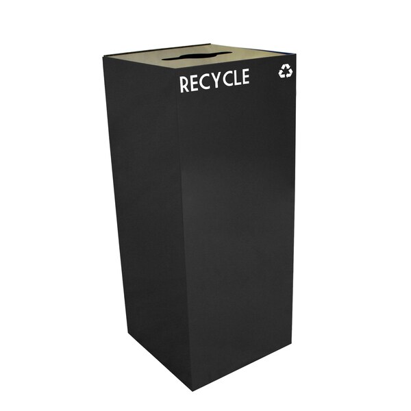 Witt Industries 36 gal Square Charcoal, Metal - 36GC04-CB