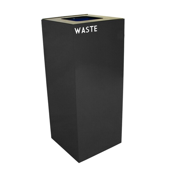 Witt Industries 36 gal Square Charcoal, Metal - 36GC03-CB
