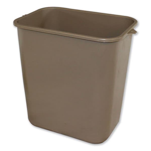 Light House Beauty IMP 28 qt. Plastic Soft-Sided Wastebasket, Beige - LI2659714