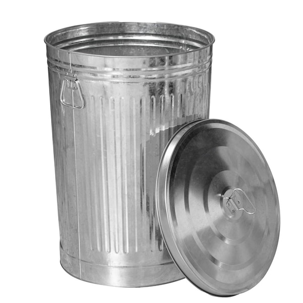 Gardenised 26 Gallons Garden Essentials, Silver, Galvanized Steel - QI004756