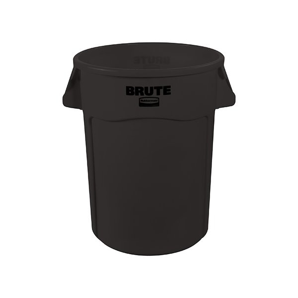Rubbermaid Rubbermaid Brute Trash Can - 44 Gallon, Black - BUY00442476