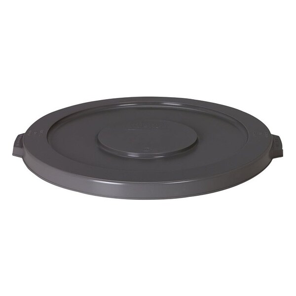 Continental Commercial Products Huskee Receptacle Lid, 10 gal, Plastic, Gray, For: Huskee 1001 Container - 1002GY