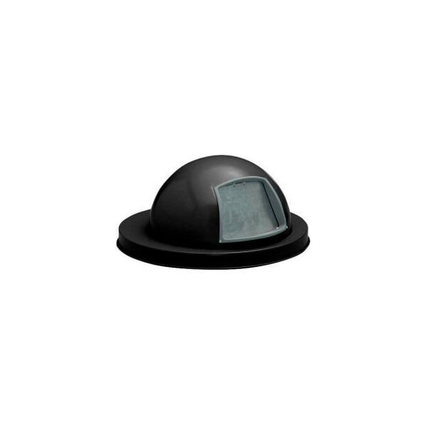 Wittco Witt Industries Dome Lid For Mesh Trash Can, Black - 5555-BK
