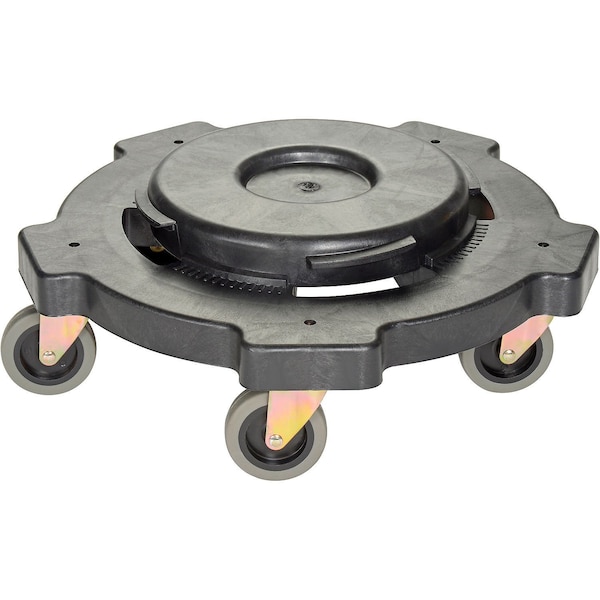 Global Industrial Dolly for 20, 32, 44, 55 Gallon Trash Container - 240466BK
