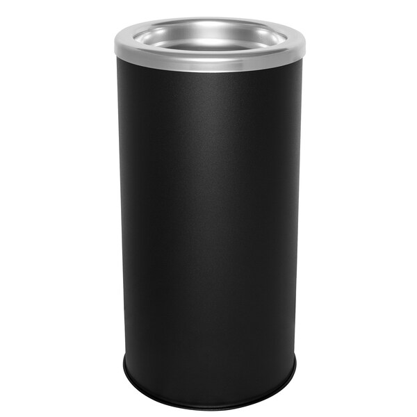 Ex-Cell Kaiser Pioneer Floor Urn with Sand Top - Black - 160S BLX