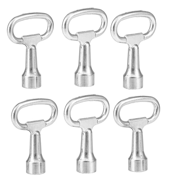 Alpine Industries All-Weather Outdoor Trash Kays, PK6 - ALP471-40-KEY-6PK