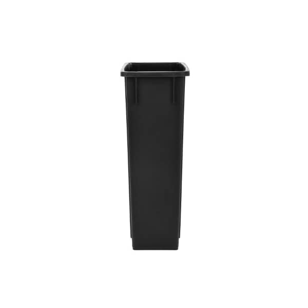 Alpine Industries 23 Gallon Black Slim Trash Can - ALP477-BLK 