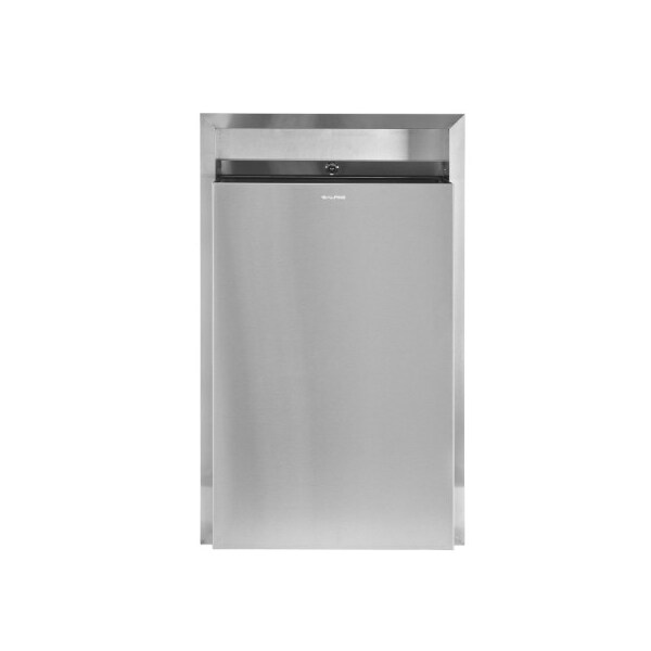 Alpine Industries Stainless Steel Recessed Waste Receptacle - ALP493