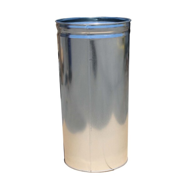 Witt Industries 15 gal Round Galvanized, Metal - 15DTL