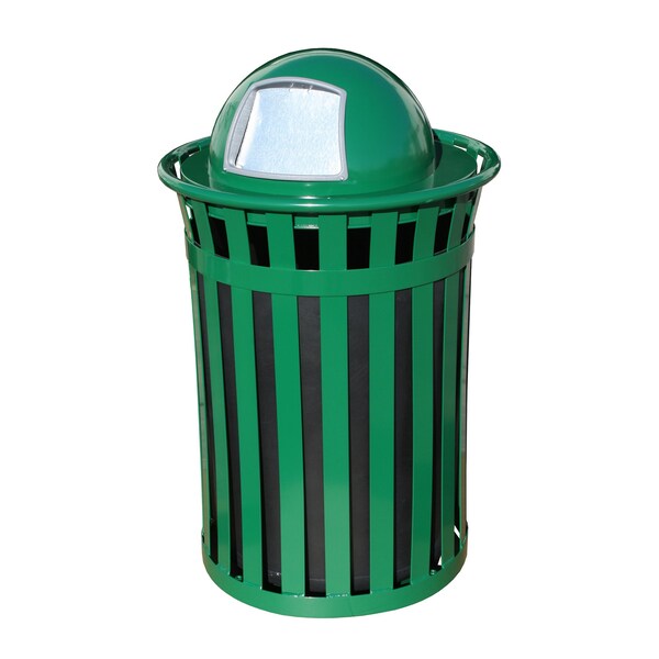 Witt Industries 50 gal Round Green, Metal - M5001-DT-GN