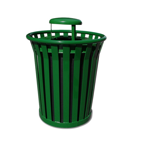 Witt Industries 36 gal Round Green, Metal - WC3600-RC-GN