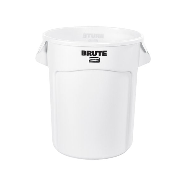 Rubbermaid Rubbermaid Brute Trash Can - 20 Gallon, White - BUY00032217