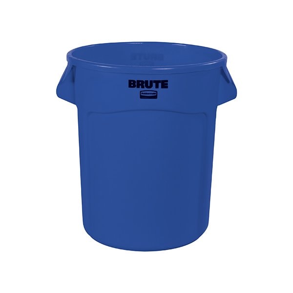 Rubbermaid Rubbermaid Brute Trash Can - 20 Gallon, Blue - BUY00029416