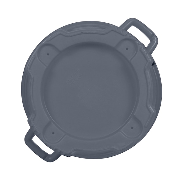 Toter 20 gal Round Trash Can, Dark Gray Granite - RND20-B0149