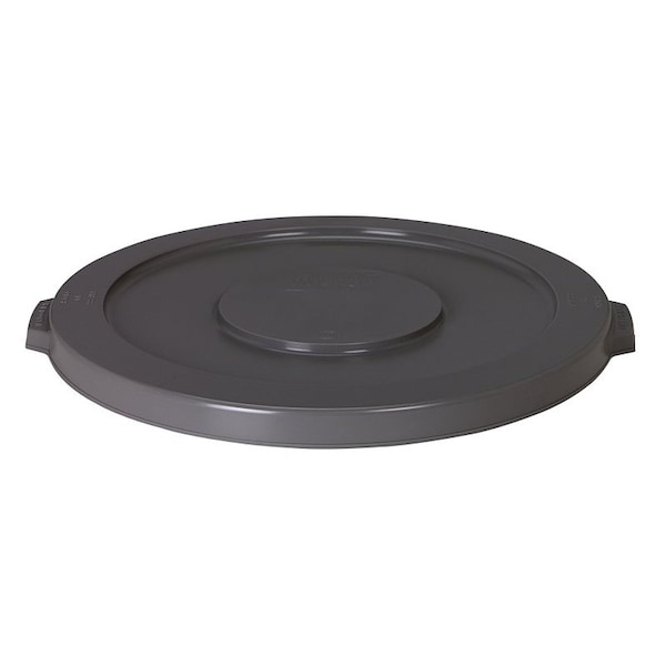 Continental Commercial Products Huskee Receptacle Lid, 32 gal, Plastic, Gray, For: Huskee 3200 Container - 3201GY
