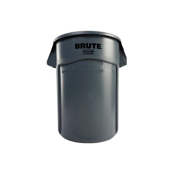 Rubbermaid Commercial 44GAL GRY Trash Can - FG264360GRAY