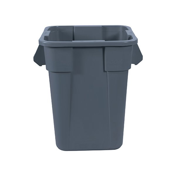 Rubbermaid Rubbermaid Brute Square Trash Can - 40 Gallon, Gray - BUY00540806