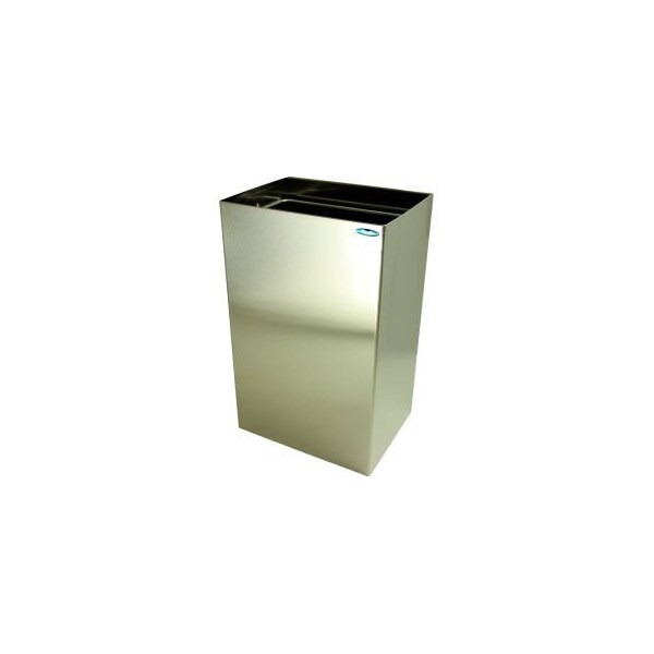 Frost Products Ltd Frost Stainless Steel Wall Mount Trash Can, 15 Gallon - 327
