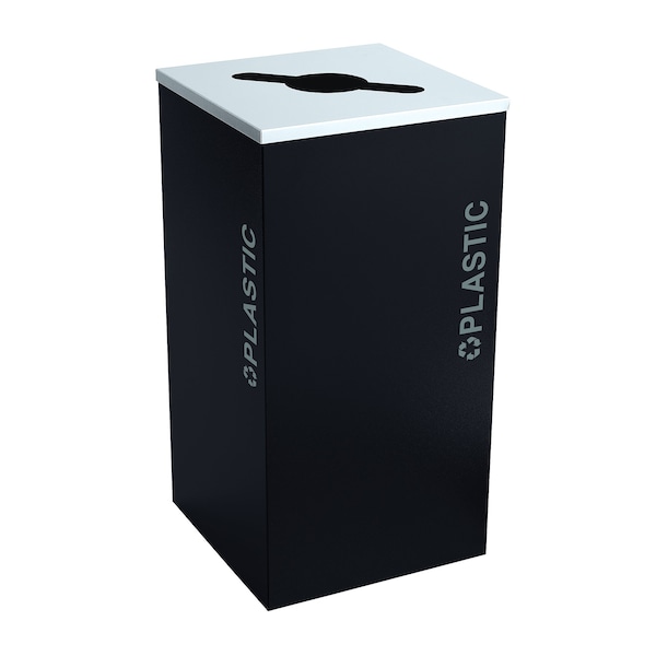 Ex-Cell Kaiser 24-Gal. Square Plastic - Steel, Pebble Black Gloss - RC-KDSQ-PL BT-PBG