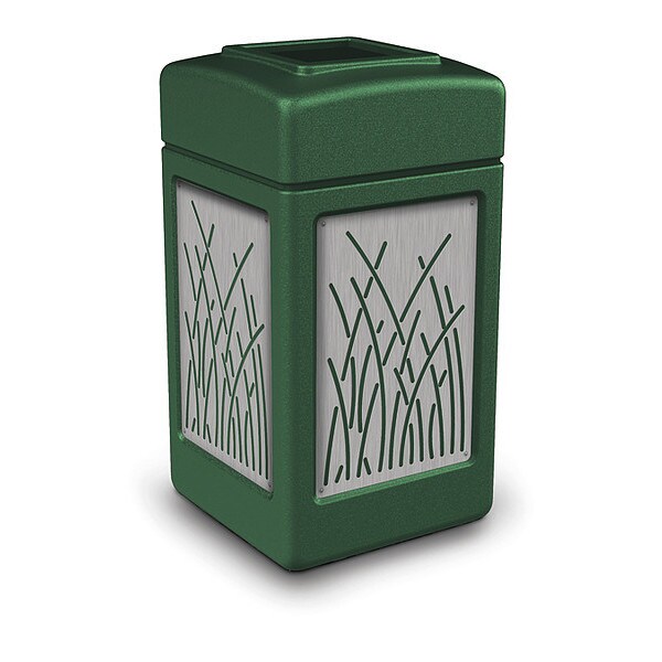 Commercial Zone Products 42 gal Trash Can, Green - 734160