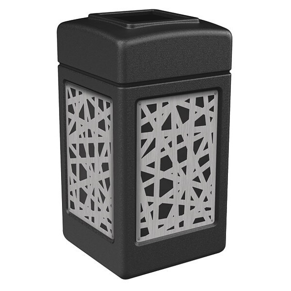 Commercial Zone Products 42 gal Trash Can, Black - 734261