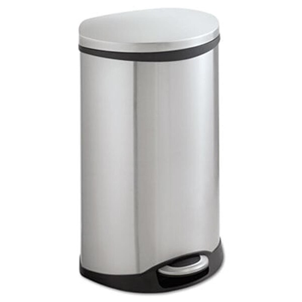 Pinpoint Step-On Medical Receptacle  12 .5 gal  Stainless Steel - PI734350