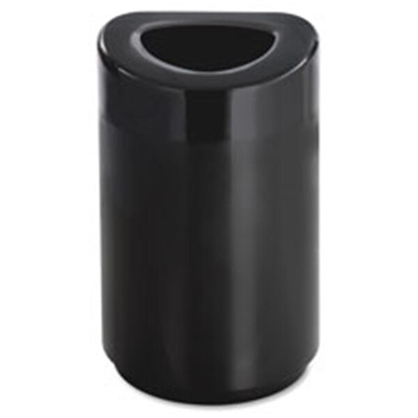 Pinpoint Open Top Receptacle, 30 Gal., 18.5 in. x 29.5 in., Black - PI840670