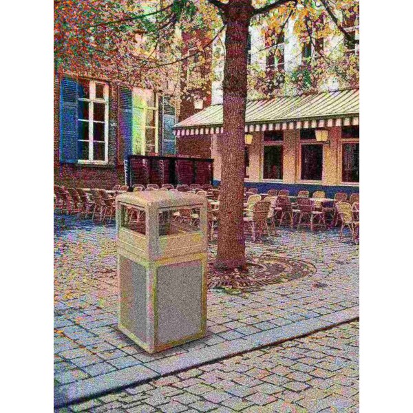 Commercial Zone Products 42 Gal Trash Can, Beige Sedona - 72041699