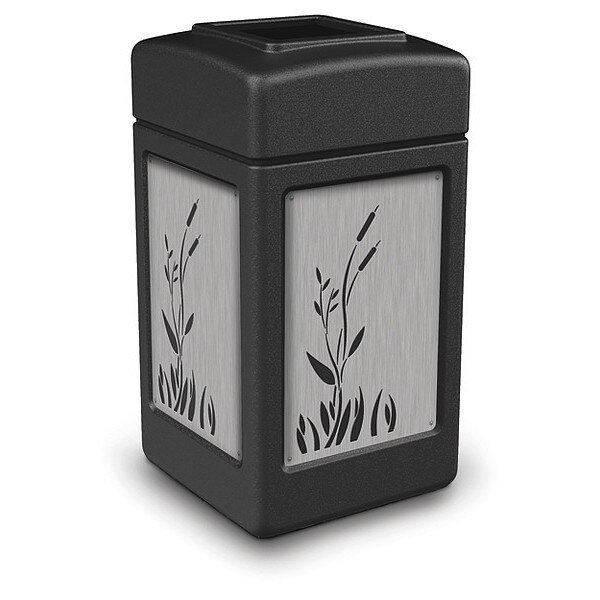 Commercial Zone Products 42 gal Trash Can, Black - 733961