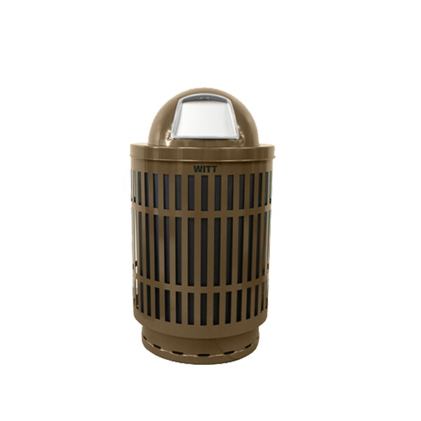 Witt Industries 40 gal Round Brown, Metal - MAS40P-DT-BN