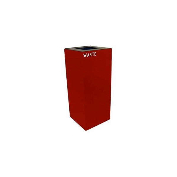 Witt Industries 36 gal Square Scarlet Red, Metal - 36GC03-SC