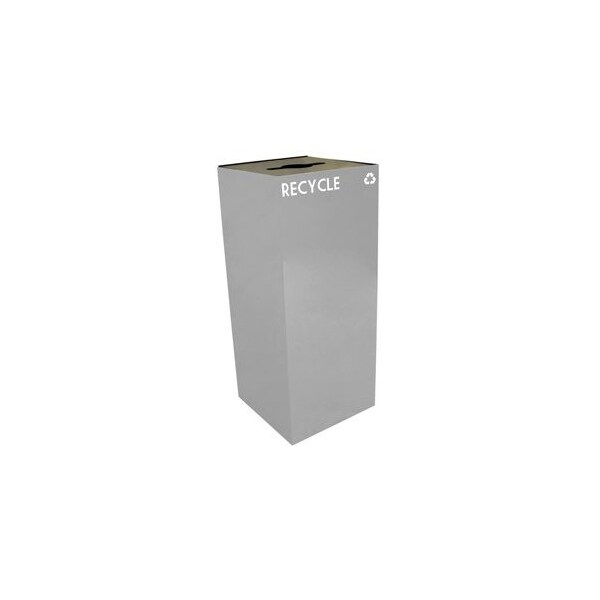 Witt Industries 36 gal Square Slate, Metal - 36GC04-SL