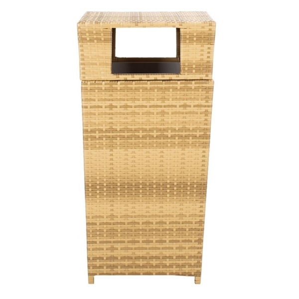 Safavieh Mazeli Trash Bin, Natural - PAT7512D